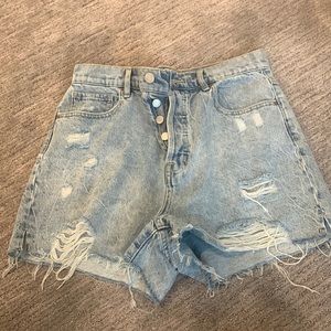 Denim shorts-Hight Rise